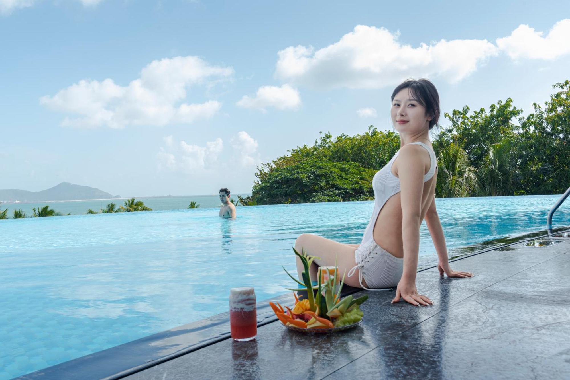 Sanya Junji Seaview Hotel Dış mekan fotoğraf